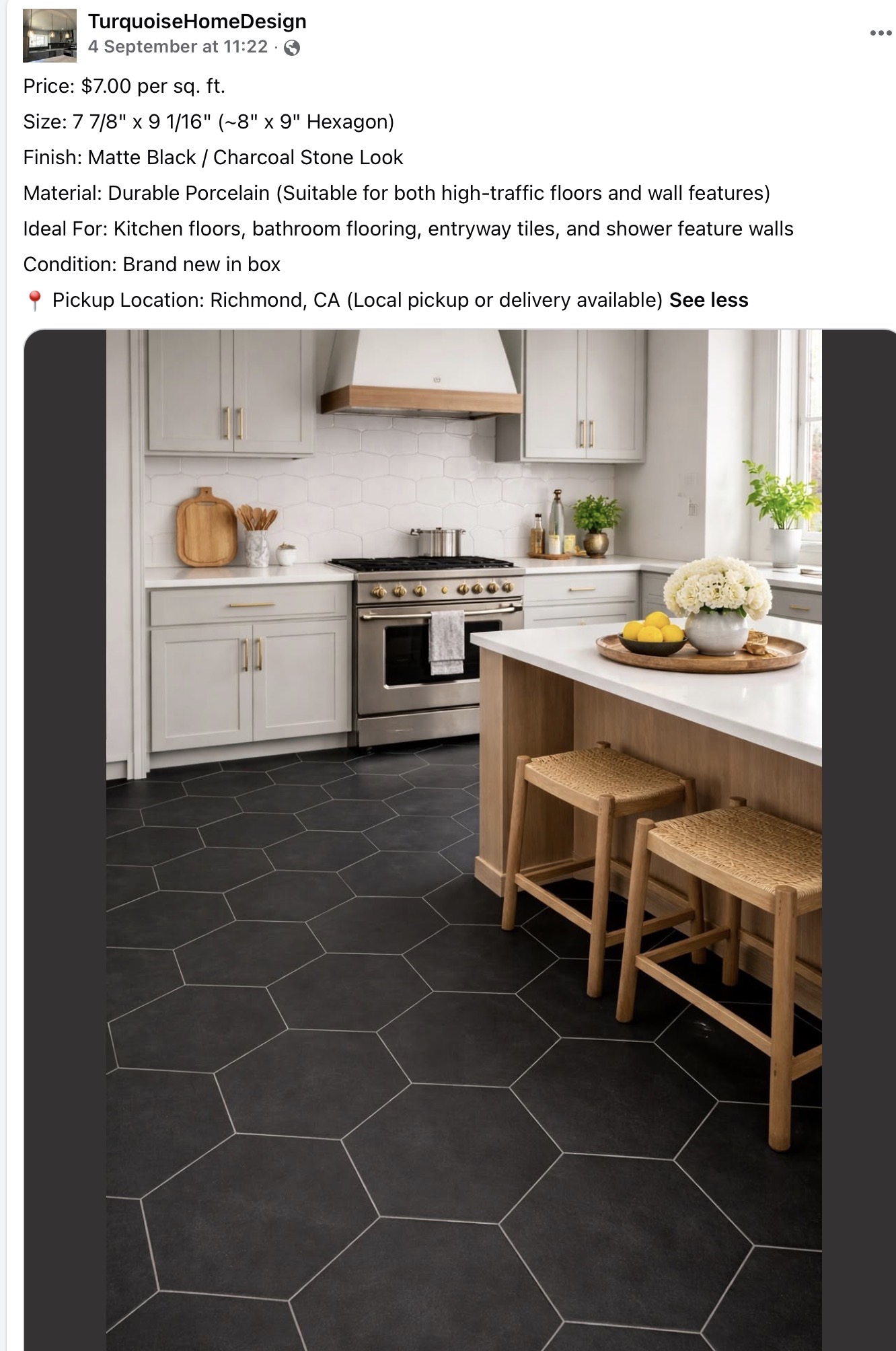 Clearance tile selection 1
